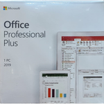 Microsoft Office 2019 Professional Plus For Windows 32/64-Bit License Card installation media Including DVD Life Time Validation 1 PC